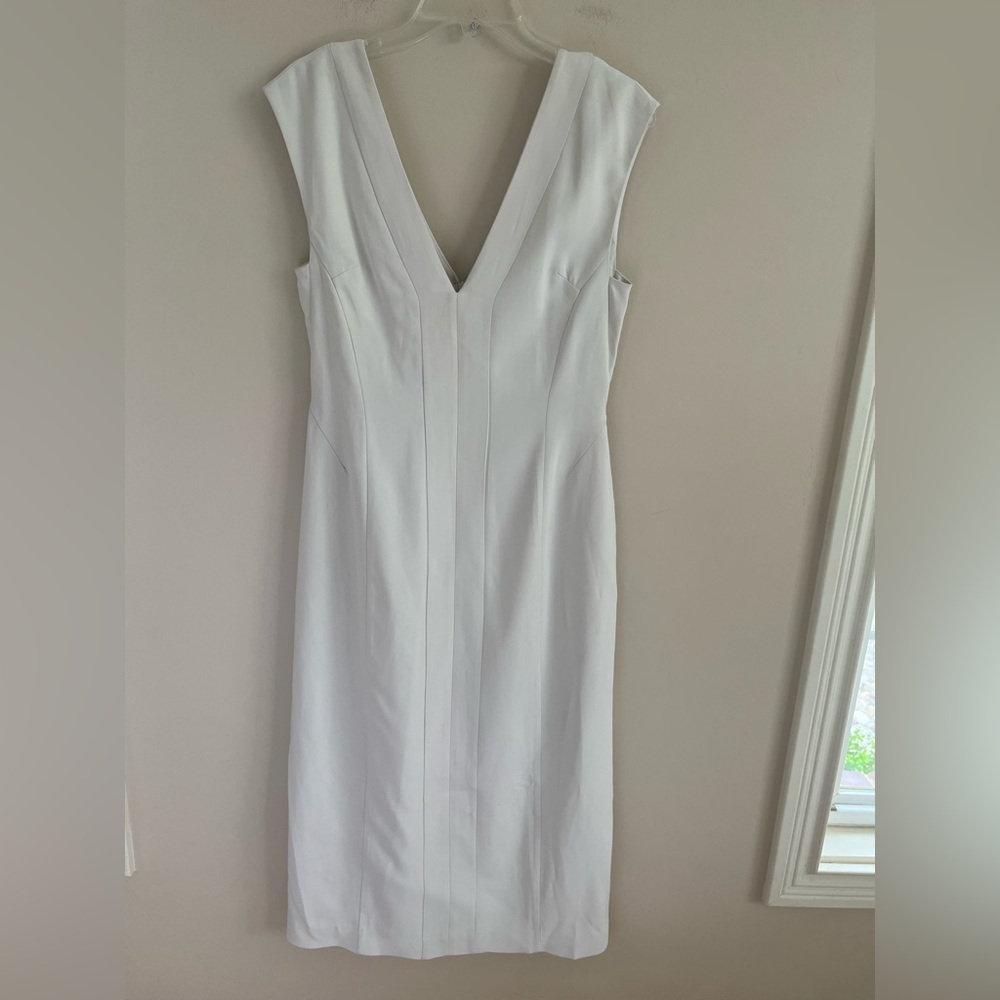 NWT-Banana Republic Cream Midi Dress, Size 4